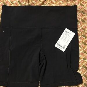 NWT Athleta Women's Black Bike Shorts